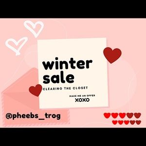 WINTER SALE! Help me clear the closet!